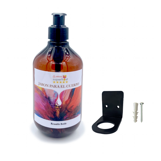 Shampoo o acondicionador con dispensador para hoteles y airbnb