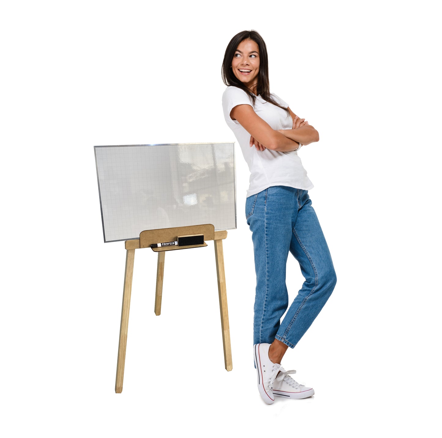 Caballete y tablero 60 x 40 cm