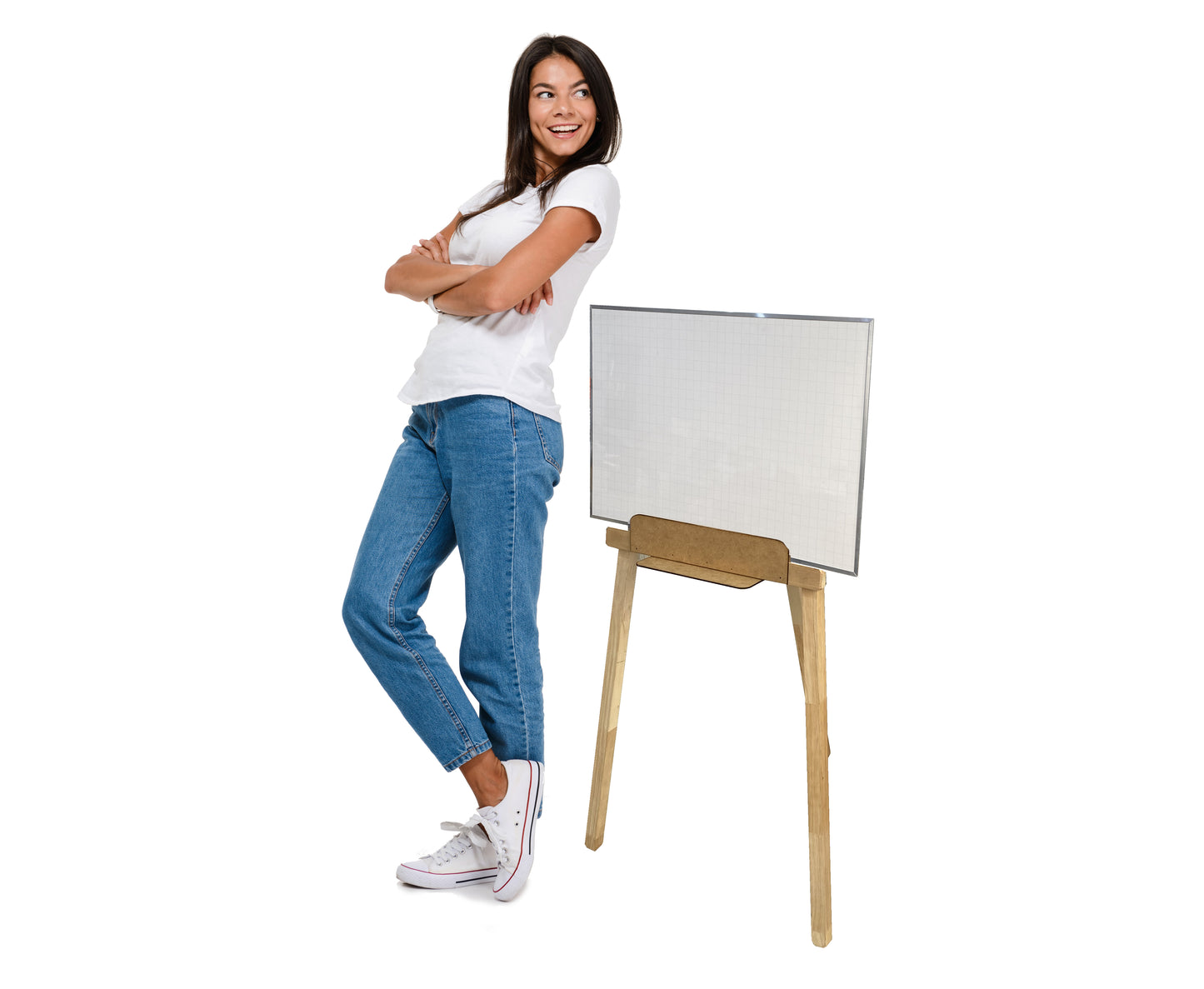 Caballete y tablero 60 x 40 cm