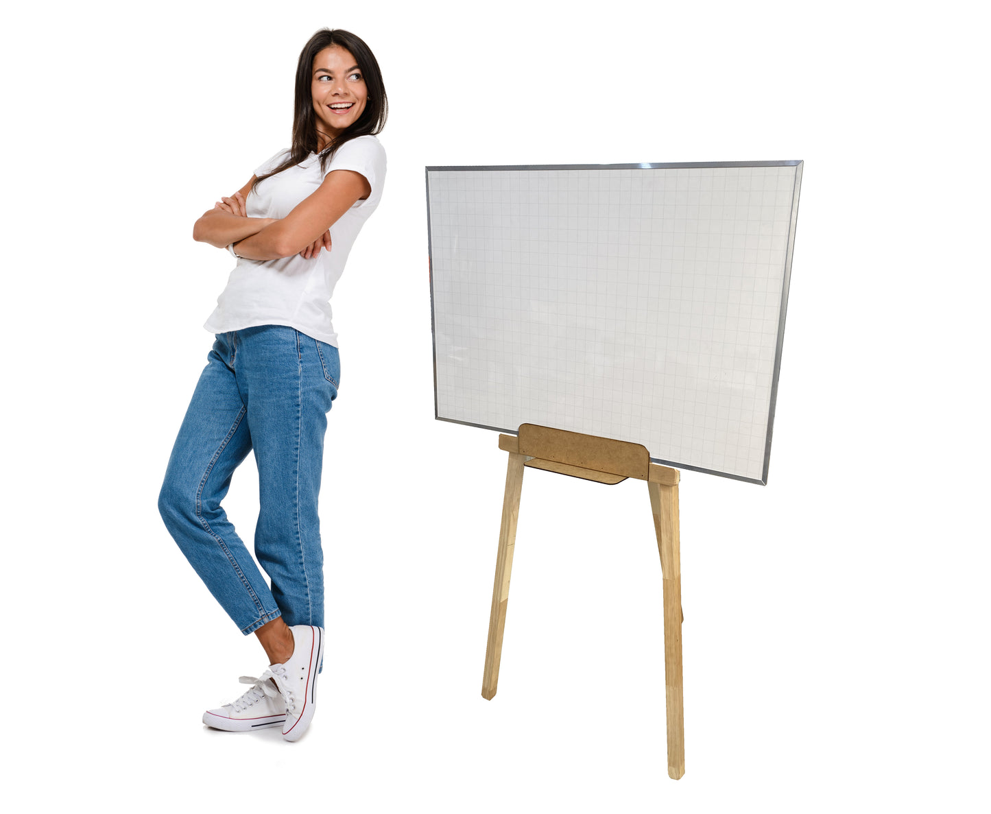 Caballete y tablero 80 x 60cm