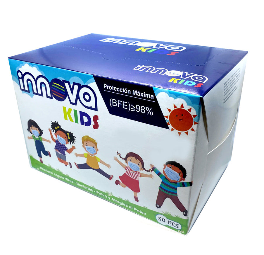 Tapabocas para niños x 50